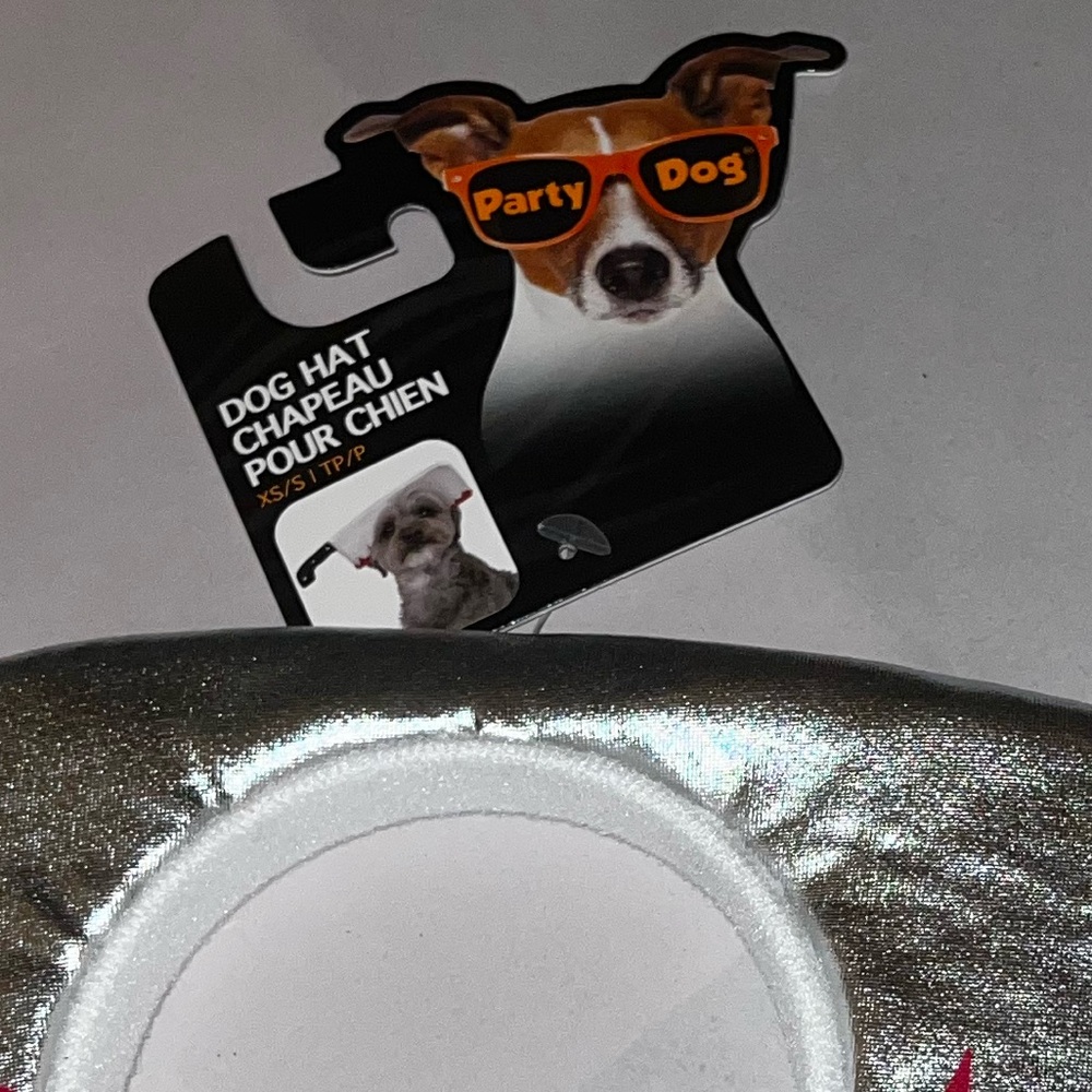 ⭐️NWT Dog/ Cat Halloween Knife Butcher’s Hat XS/S - Picture 6 of 8